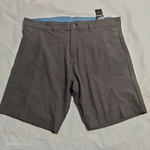 Burnside Hybrid Walk Shorts & Board Shorts Land Sea Stretch Mens 40(41) Gray